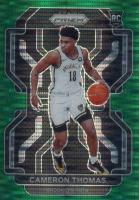 2021 Panini Prizm #297 Cameron Thomas Green Pulsar Basketball Card