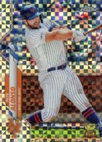 2020 Topps Chrome #80 Pete Alonso X-Fractor Baseball Card
