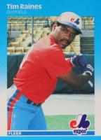 1987 Fleer #328 Tim Raines Baseball Card