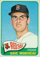 1965 Topps #434 Dave Morehead Baseball Card