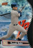 1998 Stadium Club Triumvirate #T2A Derek Jeter Luminescent Baseball Card