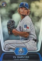 2012 Bowman Platinum #9 YU Darvish Baseball Card