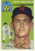 1954 Topps #6 Pete Runnels Baseball Card