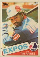 1985 Topps Tiffany #630 Tim Raines Baseball Card