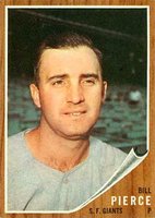 1962 Topps #260 Bill Pierce Baseball Card