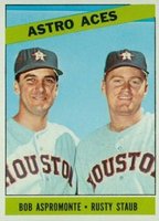 1966 Topps #273 Astro Aces Baseball Card