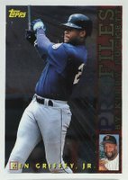1996 Topps Profiles #AL-5 Ken Griffey Jr. Baseball Card