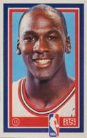 1989 Los Ases de La NBA Spanish Sticker #13 Michael Jordan Basketball Card