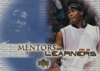 2003 Upper Deck Top Prospects Mentors and Learners #ML6 James Lang/Michael Jordan Basketball Card