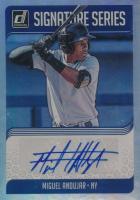 2018 Panini Donruss Signature Series #SS-MA Miguel Andujar Baseball Card