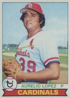 1979 Topps #444 Aurelio Lopez Baseball Card