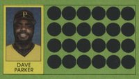 1981 Topps Scratch-Offs #59 Dave Parker Baseball Card