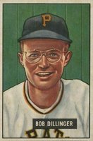 1951 Bowman #63 Bob Dillinger Baseball Card