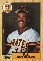 1987 Topps Tiffany #109 R.J. Reynolds Baseball Card