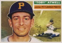 1956 Topps #232 Toby Atwell Baseball Card