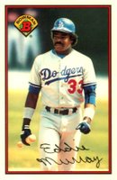 1989 Bowman Tiffany #346 Eddie Murray Baseball Card