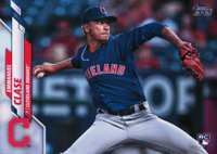 2020 Topps #390 Emmanuel Clase Baseball Card