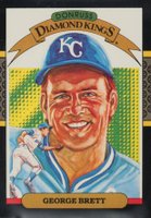 1987 Donruss #15 George Brett Diamond Kings Baseball Card