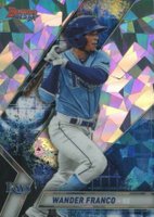 2019 Bowman's Best Top Prospects #TP-1 Wander Franco Atomic Refractor Baseball Card