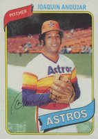 1980 Topps #617 Joaquin Andujar Baseball Card