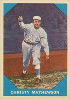 1960 Fleer Baseball Greats #2 Christy Mathewson Baseball Card