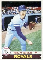 1979 Topps #298 Rich Gale Baseball Card