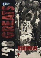 1997 Ultra #269P Dennis Rodman Platinum Medallion Basketball Card