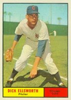1961 Topps #427 Dick Ellsworth Baseball Card