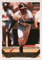 1993 Topps Gold #795 Deion Sanders Baseball Card