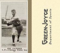 1916 Green-Joyce #87 Joe Jackson Baseball Card