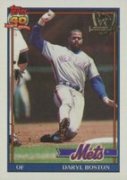 1991 Topps Desert Shield #83 Daryl Boston Baseball Card