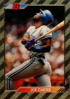 1992 Bowman #667 Joe Carter Foil Baseball Card