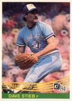 1984 Donruss #71 Dave Stieb Baseball Card