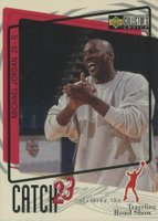 1997 Collector's Choice  #190 Michael Jordan Catch 23-Traveling Road Show Basketball Card