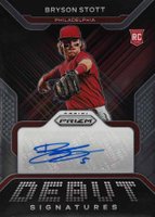2022 Panini Prizm Debut Signatures #DSBS Bryson Stott Baseball Card