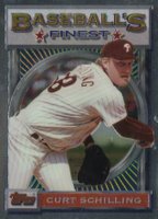 1993 Finest #10 Curt Schilling Baseball Card