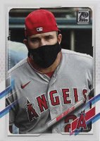 2021 Topps #27 Mike Trout Super SP Baseball Card