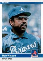1984 Fleer #193 Bob Watson Baseball Card