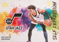 2023 Panini Court Kings Self Expression #25 Keyonte George Basketball Card