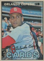 1967 O-Pee-Chee #20 Orlando Cepeda Baseball Card