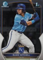 2023 Bowman Draft #BDC133 Blake Mitchell Chrome Baseball Card