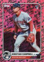 2025 Topps All-Star Game  #41 Kristian Campbell Pink Foil Baseball Card