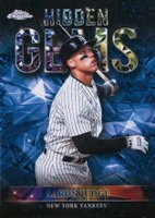 2023 Topps Chrome Hidden Gems #HG43 Aaron Judge Baseball Card