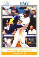 2022 Topps 582 Montgomery Set 4 #5 Wander Franco Baseball Card