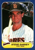 1986 Fleer #321 Steve Garvey Baseball Card