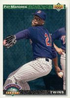 1992 Upper Deck #776 Pat Mahomes Baseball Card