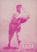 1934 Batter Up #20 Bob Johnson Baseball Card