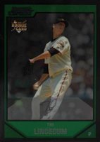 2007 Bowman Chrome Draft Picks #BDP11 Tim Lincecum Baseball Card