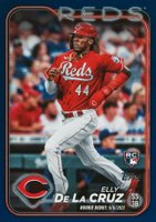 2024 Topps Update #US350 Elly de La Cruz Royal Blue Baseball Card