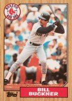 1987 Topps Tiffany #764 Bill Buckner Baseball Card